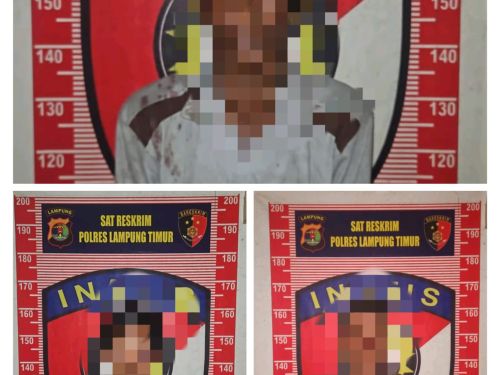 Lakukan Perburuan Liar, Sat Reskrim Polres Lampung Timur Amankan 3 Orang Pelaku